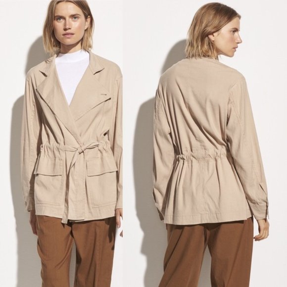 Vince Drapey Linen Jacket - Picture 1 of 7